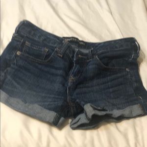 Express jean shorts